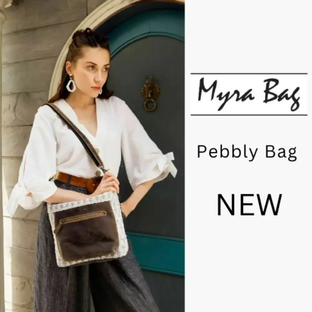 NEW - Myra Bag - Myra Pebbly Crossbody & Shoulder Bag